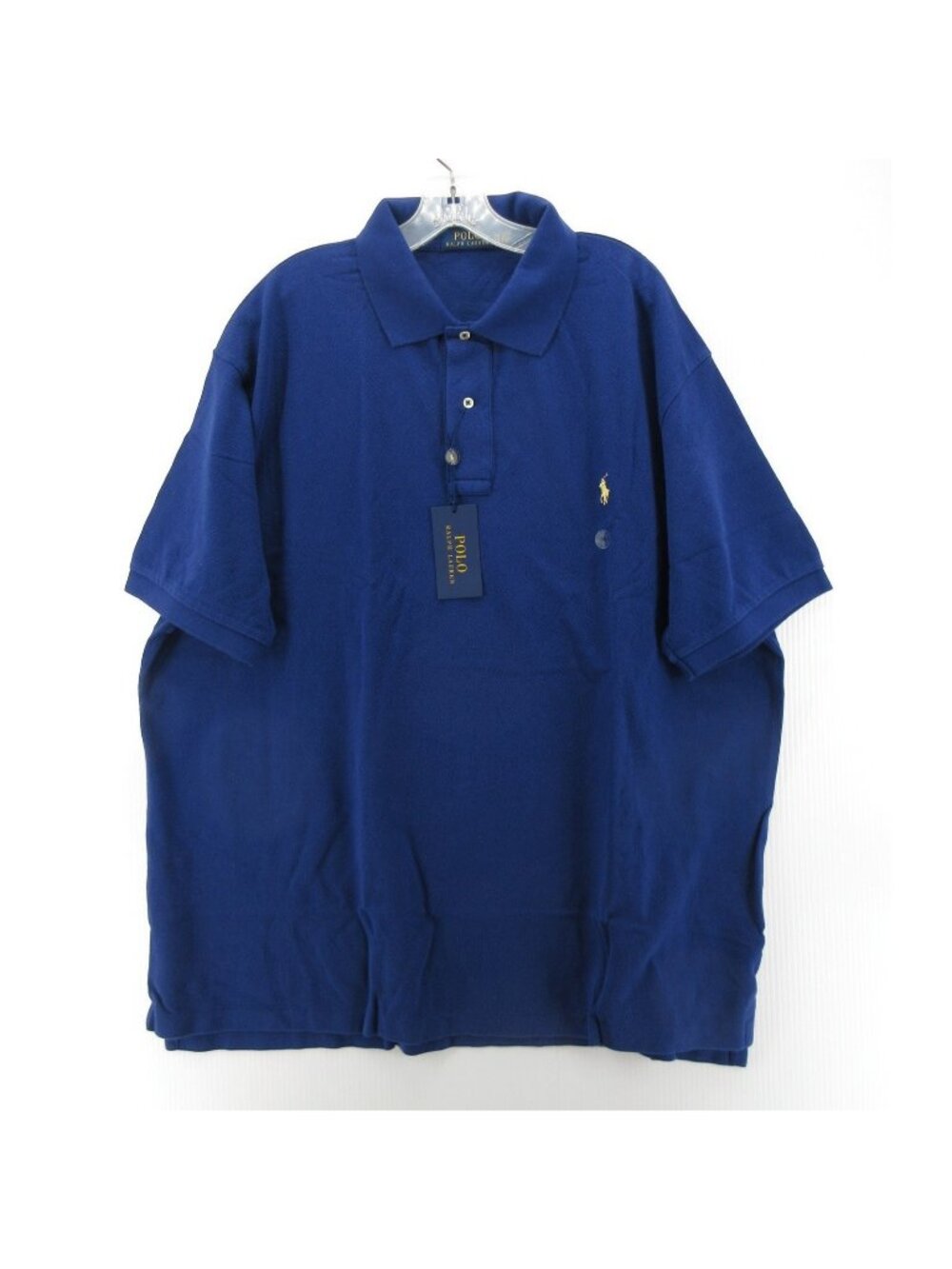 Polo Ralph Lauren Polo Shirt 2XB Big Weathered Mesh Classic Pony Cotton